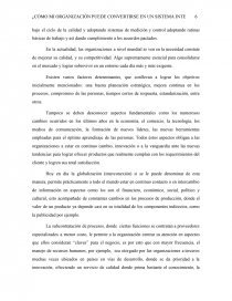 ¿Cómo mi organización puede convertirse en un sistema inteligente?. Página 6