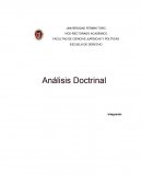 Analisis Doctrinal