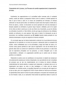 Comentarios de la Lectura, Los Procesos de cambio organizacional y la generación de Valor