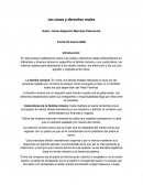 Ensayo cosas y derechos reales