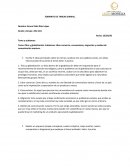 Ética y globalización. Subtemas: Libre comercio, consumismo, migración y medios de comunicación masivos