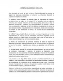 HISTORIA DEL DERECHO MERCANTIL