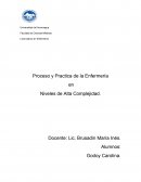 Proceso y Practica de la Enfermería en Niveles de Alta Complejidad