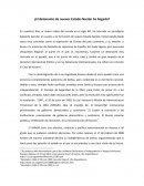 ¿El detonante de nuevos Estado-Nación ha llegado?