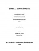 SISTEMAS DE NUMERACIÓN