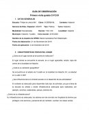 GUÍA DE OBSERVACIÓN USAER