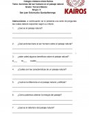 Acciones del ser humano en el paisaje natural