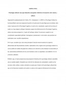 Análisis critico psicologia comunitaria