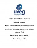 Evidencia de Aprendizaje: Compartiendo ideas de proyectos_Foro