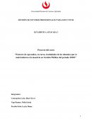 Proyecto del curso “Factores de egresados, en curso, trasladados de los alumnos que se matricularon a la maestría en Gestión Pública del periodo 20181”