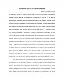 El silencio que la voz todas quiebran