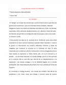 Ensayo del documental “EL TESTIGO”