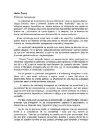 Publicidad transgresora. Página 1