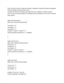 Java. Página 1