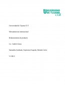 Mercadotecnia internacional Relanzamiento de producto