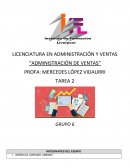 Administración de ventas