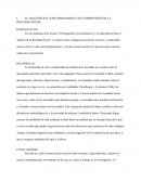 EL DIAGNÓSTICO COMO HERRAMIENTA DE COMPRENSIÓN DE LA REALIDAD SOCIAL