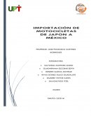 IMPORTACIÓN DE MOTOCICLETAS DE JAPON A MÉXICO