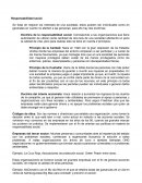 Responsabilidad social, principio se la caridad