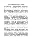 Principales problemas económicos de Guatemala