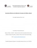 Antecedentes Históricos de los Diferentes Conceptos de la Política y Deporte