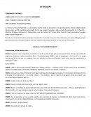 Obra de teatro LA ESCALERA