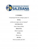 ¿Cuál es mi origen como ser humano?