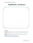 PROBABILIDAD Y ESTADÍSTICA