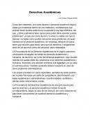 Derechos Academicos