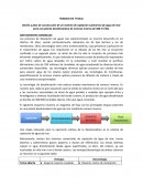 Plan de captación agua de mar