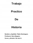 Trabajo Practico De Historia