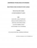INVESTIGACIÓN SOBRE LOS MECANISMOS PLANOS