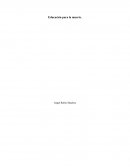 Educar para la muerte