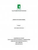 TALLER ADMINISTRACIÓN FINANCIERA