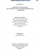 ¿Que factores influyen en los estados depresivos en los adolescentes?