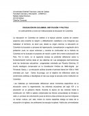 EDUCACIÓN EN COLOMBIA: INSTITUCIÓN Y POLÍTICA