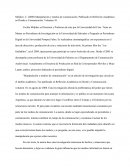 Informe de lectura Manipulación y medios de comunicación