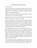 Las características de la parte quejosa