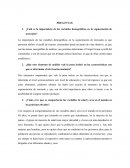 Variables demograficas