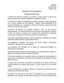 Distribución Teórica de Muestreo. Teorema de Limite Central