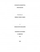 ESTADISTICA DESCRIPTIVA. CONCEPTOS BASICOS DE LA ESTADISTICA