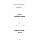 ESTADISTICA DESCRIPTIVA. CONCEPTOS BASICOS DE LA ESTADISTICA