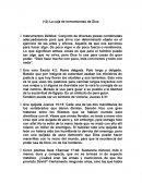 La caja de herramientas de Dios