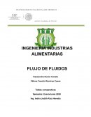 Flujo de fluidos ... tipos de materiales