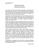 Profesionistas en mexico