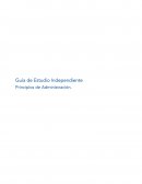 GUIA DE ESTUDIOS PRINCIPIOS DE ADMINISTRACIÓN