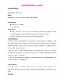 Secuencia Didàctica: Àrea: Pràcticas del lenguaje