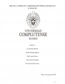 PRÁCTICA 1: PERFIL DE LA ADMINISTRACIÓN PÚBLICA ESPAÑOLA EN EL SIGLO XIX