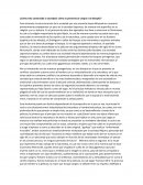 ¿Cómo está construida la sociedad: cómo se presenta la utopía o la distopía?