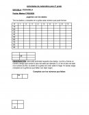 Actividades de matemática para 2° grado
